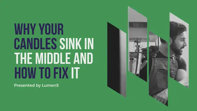 'Video thumbnail for Why do my candles sink in the middle?'
