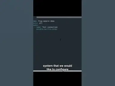 'Video thumbnail for Exploring Ansible Playbooks'