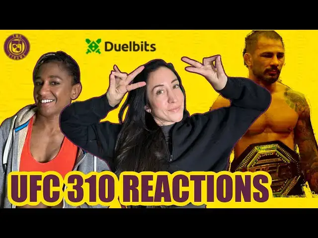 'Video thumbnail for UFC 310 Reactions w/ UFC Vets Jessica Penne and Angela Hill'