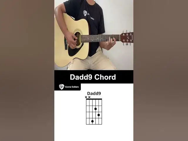 'Video thumbnail for How To Play The Dadd9 Chord On Guitar - Guvna Guitars'