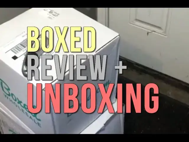 'Video thumbnail for Boxed.com Order Unboxing and Review'