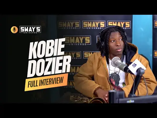 'Video thumbnail for Kobie Dozier Brings Jazz Vibes to Sway’s Universe 🎷🔥 | SWAY’S UNIVERSE'