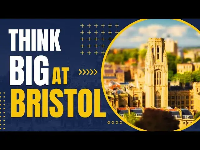 'Video thumbnail for Think Big postgraduate award at University of Bristol | Study in United Kingdom'