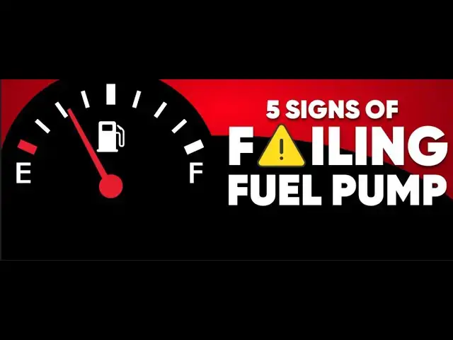 'Video thumbnail for Failing Fuel Pump Symptoms: How to Tell If Your Fuel Pump Is Going Bad'