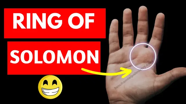 'Video thumbnail for Ring Of Solomon, Ring Of Jupiter And Sympathy Lines In Palmistry'
