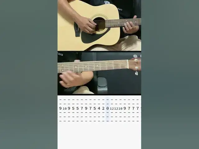 'Video thumbnail for Right Here Waiting on One String - Learn Your First Guitar Song! #easyguitarsong #beginnersguitar'