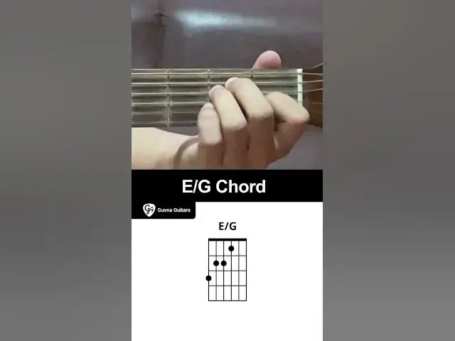 'Video thumbnail for How To Play The E/G Chord On Guitar - Guvna Guitars'