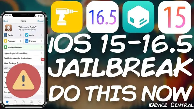 'Video thumbnail for iOS 15.0 - 16.5 JAILBREAK (A12+): DO THIS NOW If You Wanna Jailbreak Soon, Before Apple Patches It!'