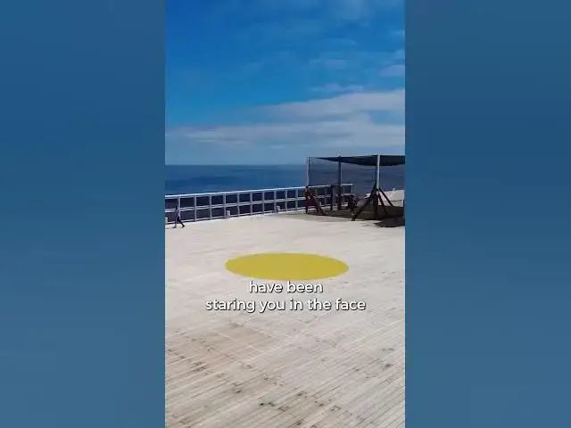 'Video thumbnail for This is something most cruisers miss on ship decks! #shorts'