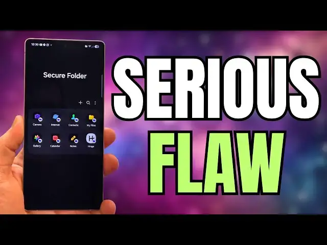 'Video thumbnail for Samsung One UI 7 Update Has A Critical Security Flaw On Galaxy Smartphones'