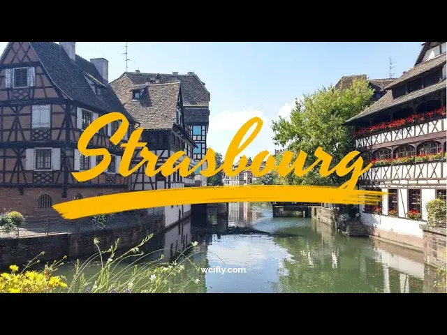 'Video thumbnail for Stunning Strasbourg: A Visual Journey Through France's Enchanting City 🌍🎶'