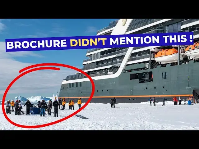 'Video thumbnail for Antarctica Expedition Lines Don’t Tell You This, Until You’re On Board!'