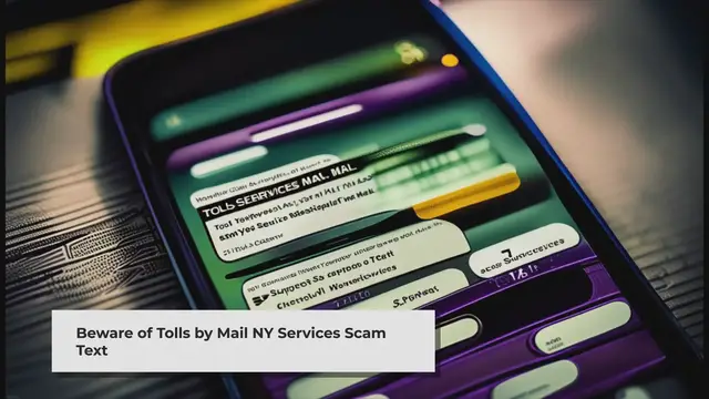 'Video thumbnail for Tolls by Mail NY Services Scam Text 2024: Beware Of This Phishing Text'