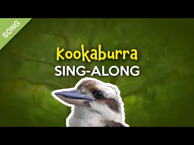 'Video thumbnail for Kookaburra (Sing-Along Video with Lyrics) [SONG]'