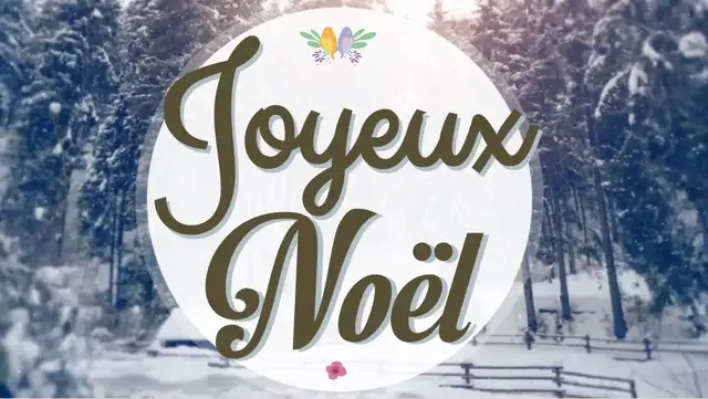 'Video thumbnail for Joyeux Noel 2022 - Jolie carte virtuelle'