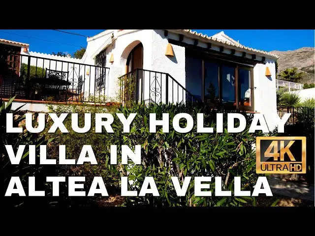 'Video thumbnail for Elevate Your Vacation: A View of our Luxury Altea Holiday Home'