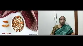 'Video thumbnail for Puli upma recipe in Tamil - Puli upma with rice flour - புளி உப்புமா'