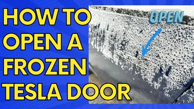 'Video thumbnail for How to open a frozen Tesla door'