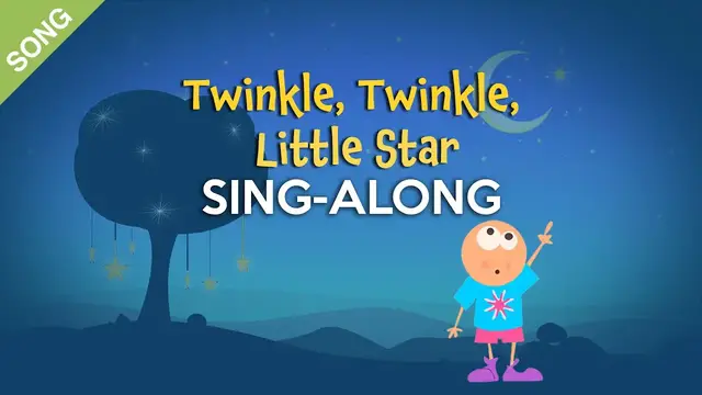 'Video thumbnail for Twinkle Twinkle Little Star | Sing-Along Songs with Lyrics for Kids'