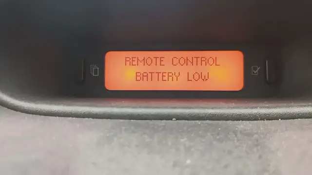 'Video thumbnail for Citroen C3 Remote Control Battery Low'