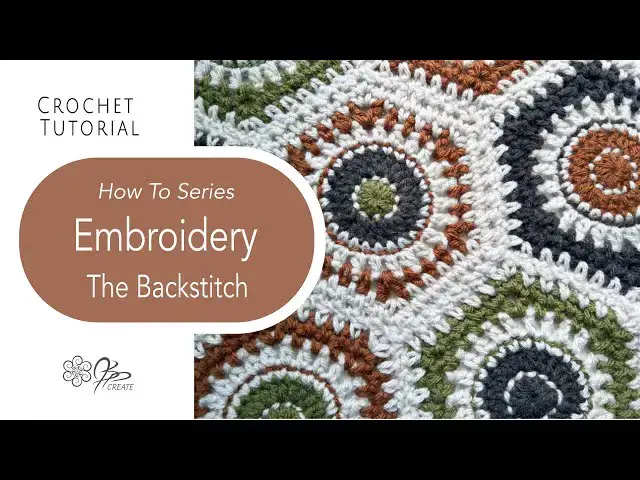 'Video thumbnail for Not Your Grandma's Granny Squares! Embroider Your Crochet With Flair'