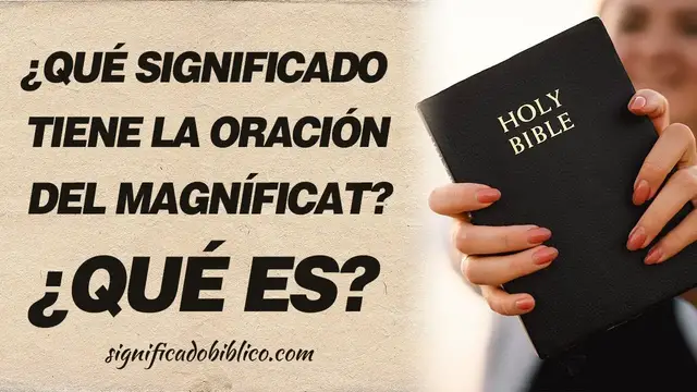 'Video thumbnail for 🙏 ¿Qué significado tiene la oración del Magníficat? ¿Qué es? 🙏'