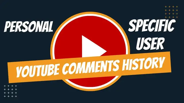 'Video thumbnail for How To View YouTube Comments History On Mobile or Desktop Browser | Specific User/Channel'