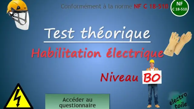 'Video thumbnail for QCM Habilitation B0 light'