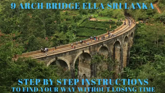 'Video thumbnail for How to find the 9 arch bridge Ella Sri Lanka'