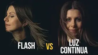'Video thumbnail for ¿Qué es mejor FLASH ó LUZ CONTINUA? (Godox fv150)'