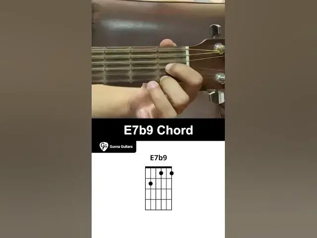'Video thumbnail for How To Play The E7b9 Chord On Guitar - Guvna Guitars'