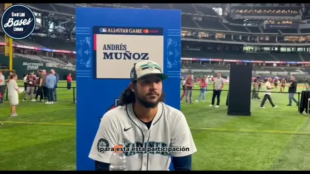 'Video thumbnail for ANDRES MUÑOZ Y SU ORGULLO DE SER UNO DE LO TRES PELOTEROS MEXICANOS EN EL MLB ALL STAR GAME'