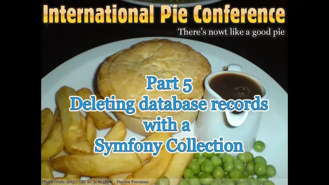 'Video thumbnail for Learn Symfony2 - Removing Database Records with a Form Collection [5 of 5]'