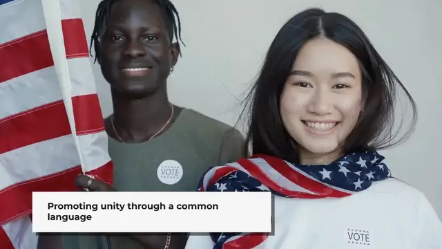 'Video thumbnail for English as the Official US Language: Exploring the Debate'