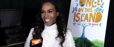 'Video thumbnail for Michelle Williams Gets Ready to Spread the Love at ONCE ON THIS ISLAND'