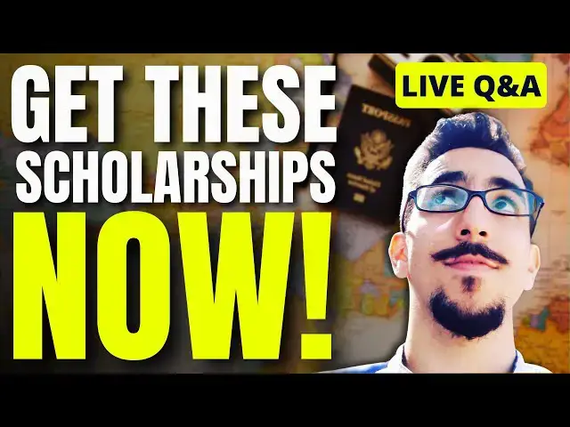 'Video thumbnail for Global Scholarships: “Q & A” And Scholarship Analysis (07.19.2024)'