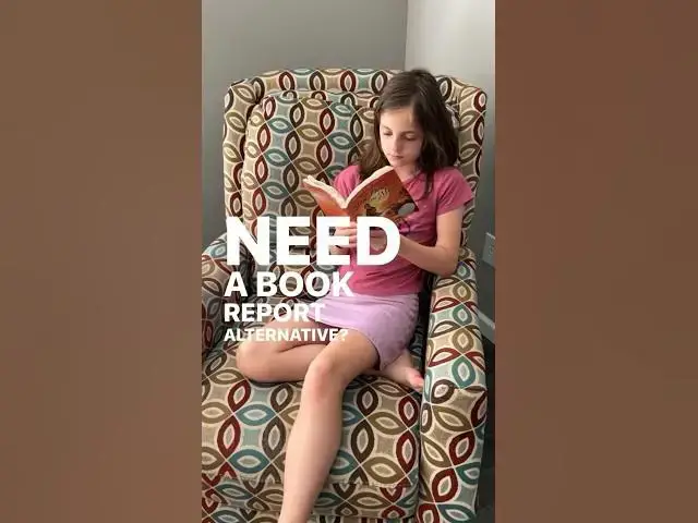 'Video thumbnail for Homeschool Book Report Tip! #homeschool #homeschooltips #canva'