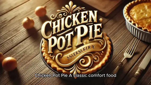 'Video thumbnail for Chicken Pot Pie'