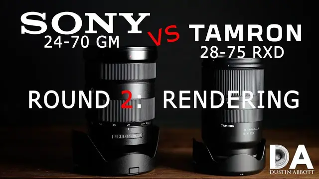 'Video thumbnail for Tamron 28-75 vs Sony 24-70 GM Part 2: Rendering | 4K'