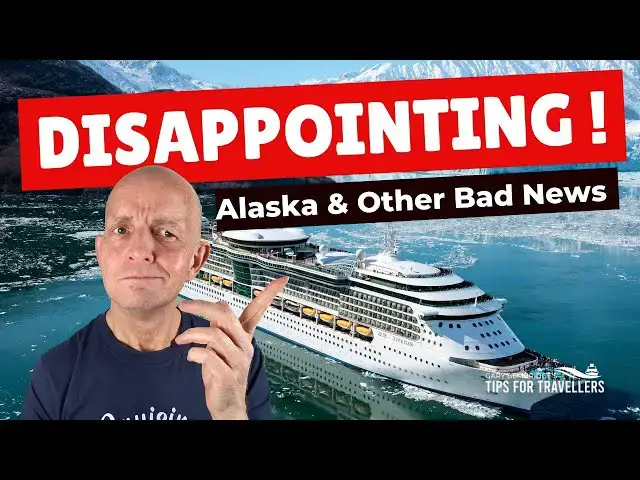 'Video thumbnail for BAD NEWS CRUISE UPDATE :  ALASKA CANCELLED, Masks, Kid Ban, River Plans, Vaccines & More'