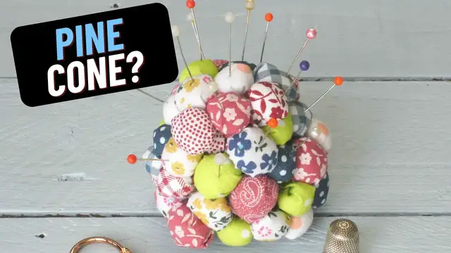 'Video thumbnail for Surprising DIY: Pine Cone Pincushion Tutorial'