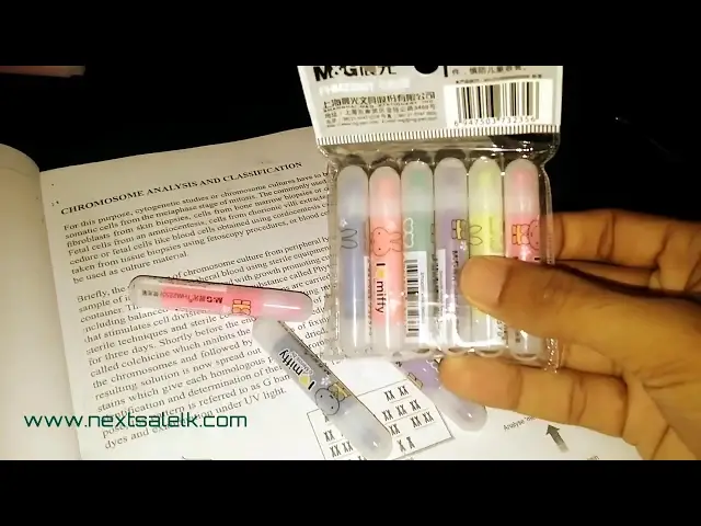 'Video thumbnail for Cute Miffy Highlights Pens 6 Colour Pack  www nextsalelk com'