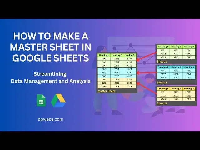'Video thumbnail for How to make a master sheet in google sheets'