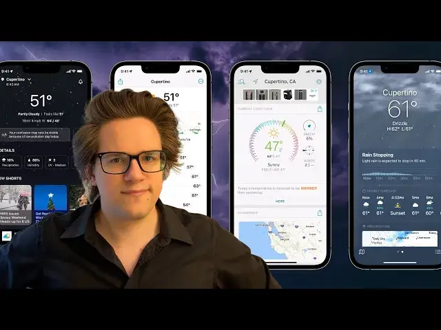 'Video thumbnail for All the Best Weather Apps for iPhone'