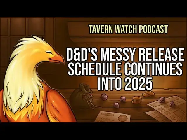 'Video thumbnail for D&D's messy release schedule continues into 2025'