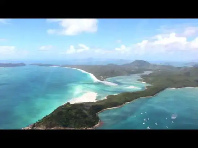 'Video thumbnail for Great Barrier Reef Tour on Hamilton Island Air Helicopter to Reefworld'