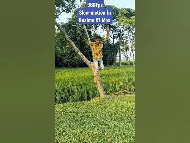 'Video thumbnail for 960fps Slow-motion In Realme X7 Max'