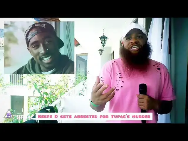 'Video thumbnail for Keefe D gets arrested for Tupac's death'