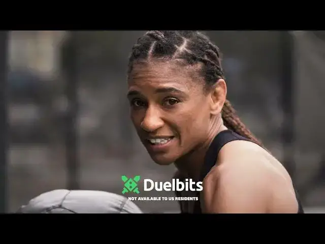 'Video thumbnail for It’s almost fight day for Angela Hill! Let’s go! Powered by Duelbits'
