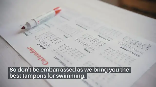 'Video thumbnail for Best tampons for swimming'